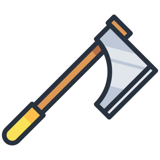 Axe Generic Outline Color icon