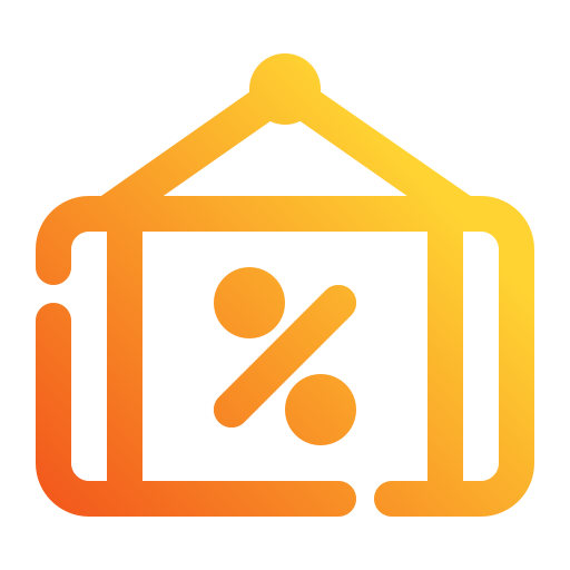 Étiquette de vente Icône gratuit