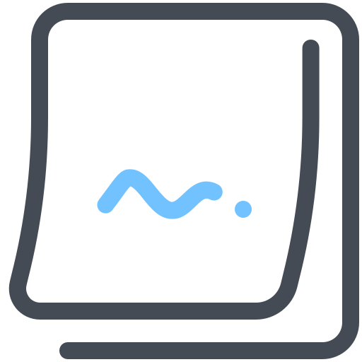 Notepad Generic Blue icon