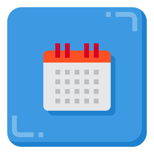 Calendar itim2101 Flat icon