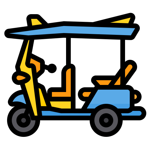 tuk tuk icono gratis