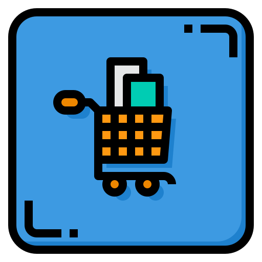 Shopping cart - free icon