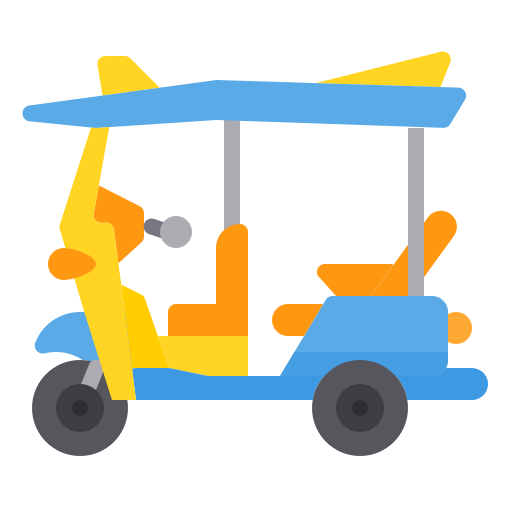 tuk tuk icono gratis