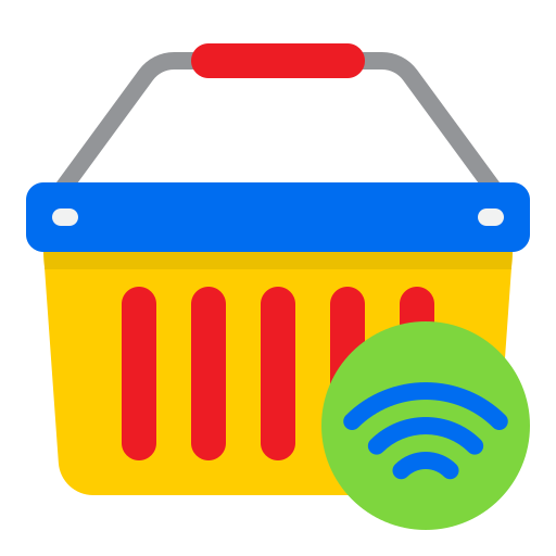 cesta de la compra icono gratis