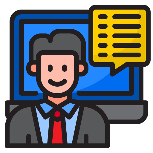 Presentation - free icon