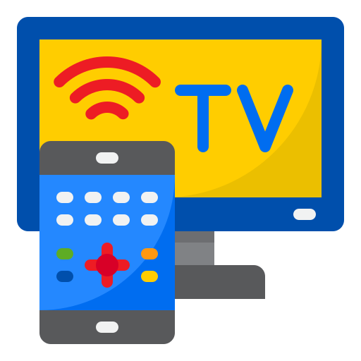 televisión inteligente icono gratis