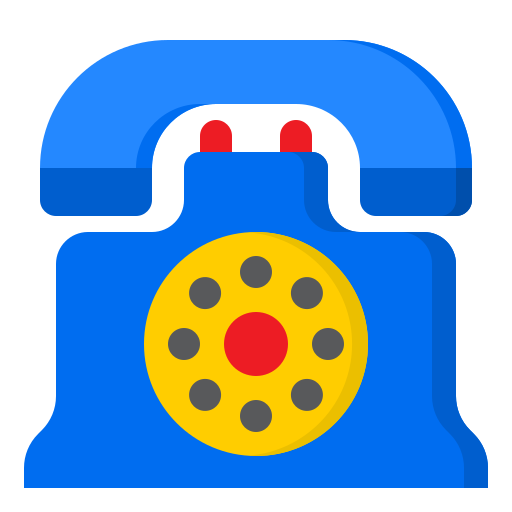 Telephone srip Flat icon