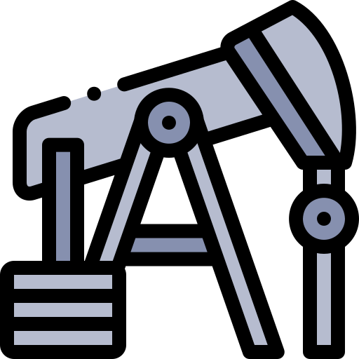 Oil pump Detailed Rounded Lineal color icon