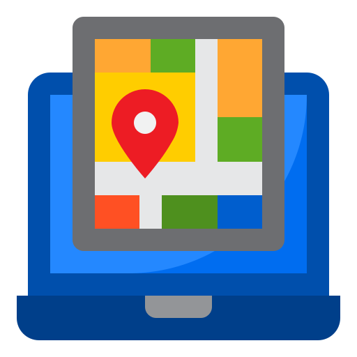 ubicación del mapa icono gratis