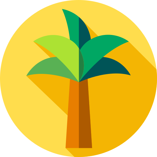 palmera icono gratis