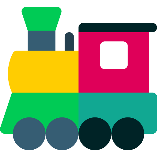 Train Basic Rounded Flat icon