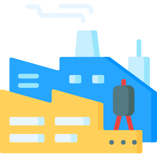 fábrica grátis ícone fábrica grátis ícone