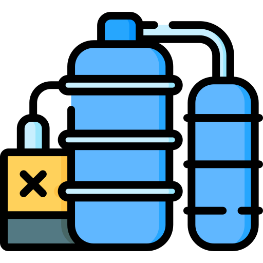 Gas cilinder free icon