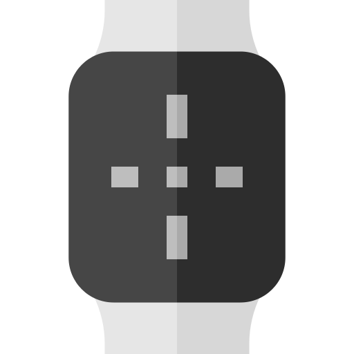 aplicación de reloj inteligente icono gratis