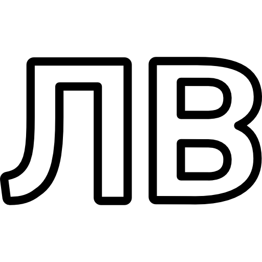 símbolo de moneda som de uzbekistán icono gratis