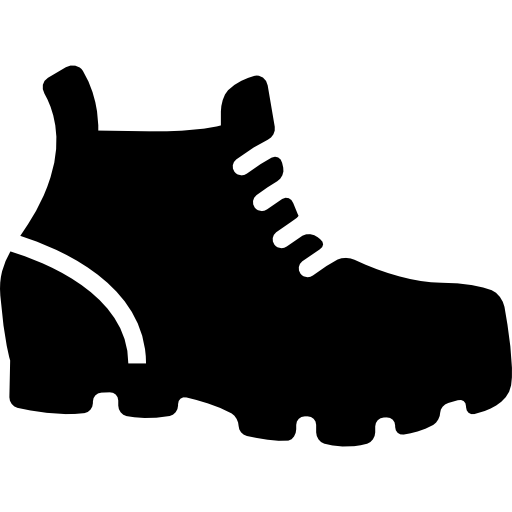 Mountain shoe boot free icon