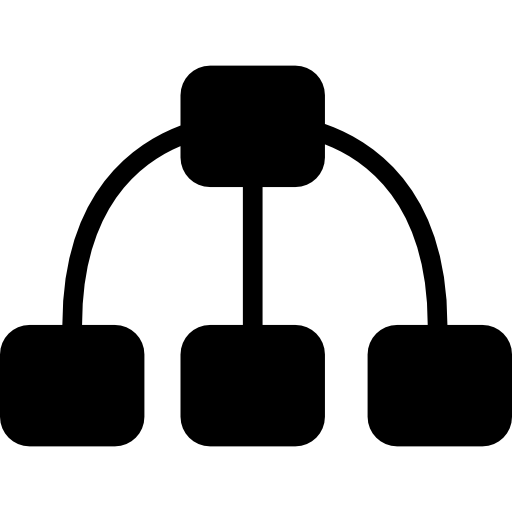 símbolo de diagrama de flujo de análisis de datos icono gratis