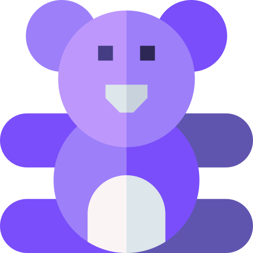 oso de peluche icono gratis