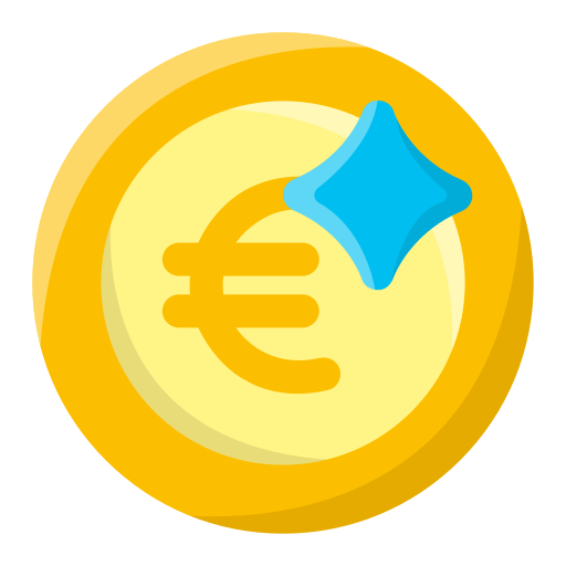 euro icono gratis