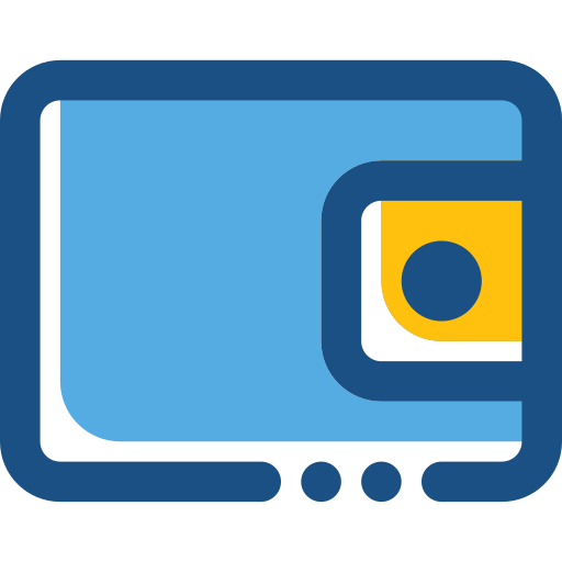 billetera icono gratis