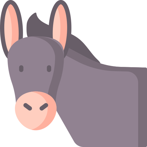 Donkey Special Flat icon