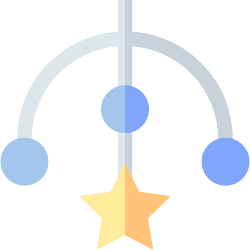 Crib mobile free icon