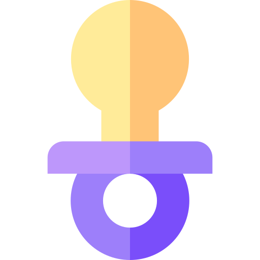 Pacifier free icon Pacifier free icon