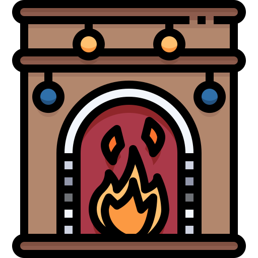Fireplace free icon