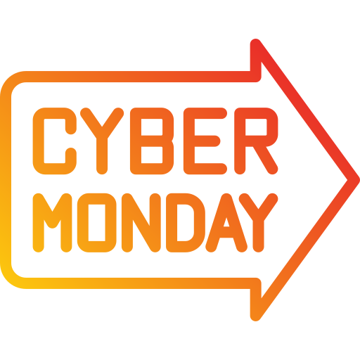 cyber segunda-feira grátis ícone cyber segunda-feira grátis ícone