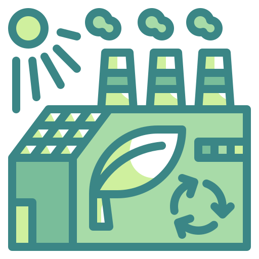 industria de la energía icono gratis