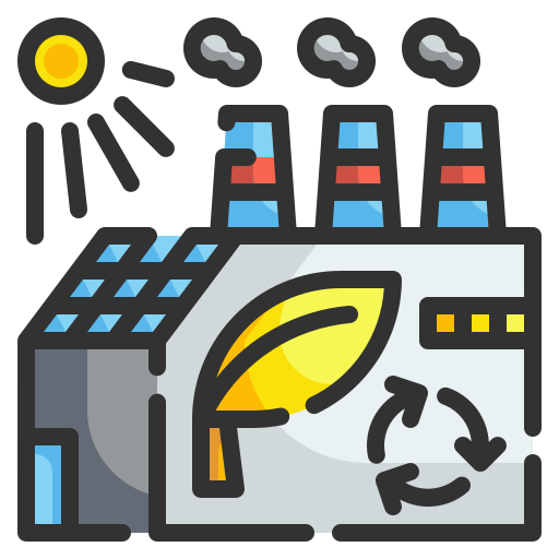 industria de la energía icono gratis