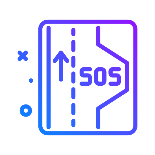 llamada de socorro icono gratis