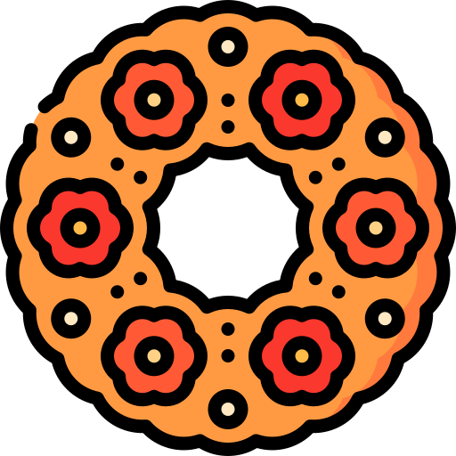 Wreath free icon