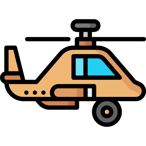 helicóptero icono gratis