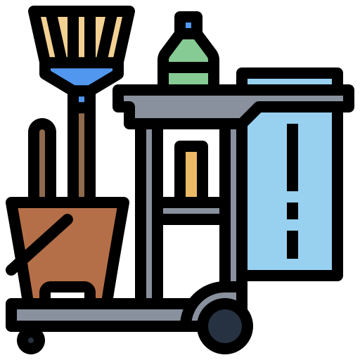 Cleaning tools free icon