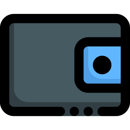 billetera icono gratis