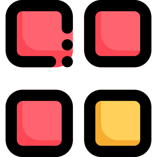 Menu Generic Outline Color icon