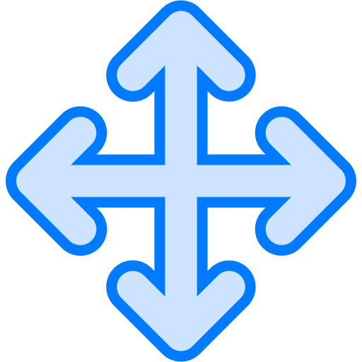 Movement Generic Blue icon