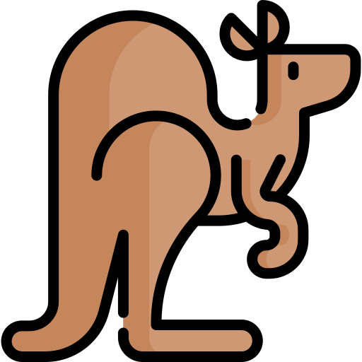 canguro icono gratis
