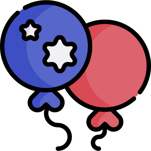 des ballons Icône gratuit