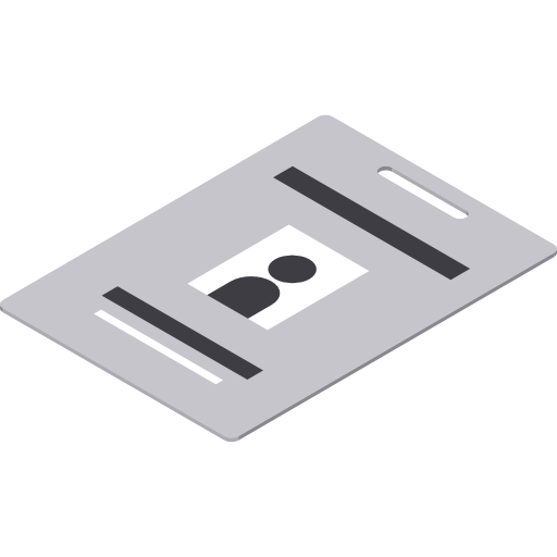 Идентификационая карта бесплатно иконка