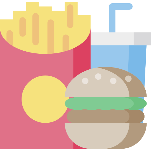 comida não saudável grátis ícone