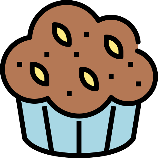 Muffin Generic Outline Color icon