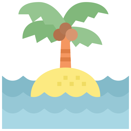 Island Generic Flat icon