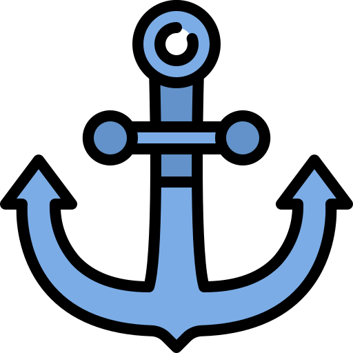 Anchor Generic Outline Color icon