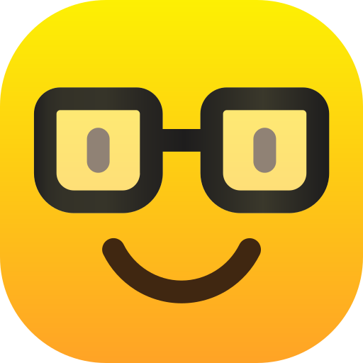 Nerd - free icon