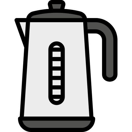 Electric kettle Generic Outline Color icon