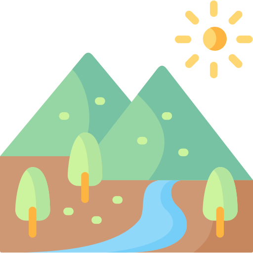 paisaje icono gratis