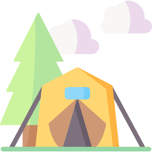 clear moon camping