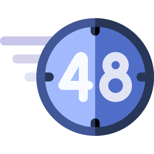48 hours - free icon